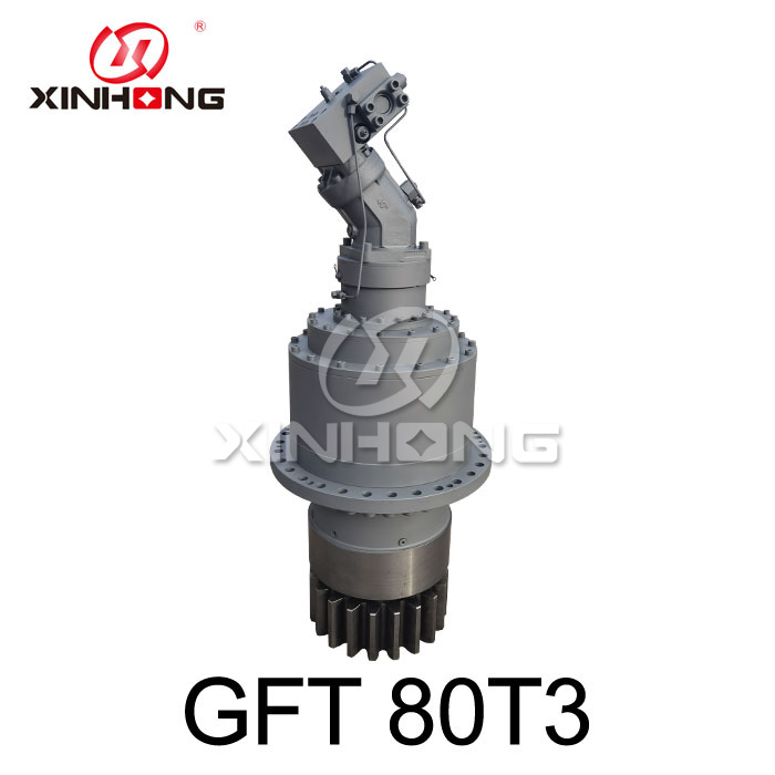 Gearbox winch dengan struktur kompak
